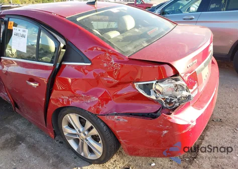 2011 Chevrolet Cruze Ltz from USA, damaged, VIN 1G1PH5S92B7265182